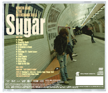 KENICHI ASAI & THE INTERCHAGE KILLS - sugar limited edition-3